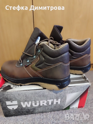 Мъжки работни обувки WURTH, снимка 5 - Мъжки боти - 52583197