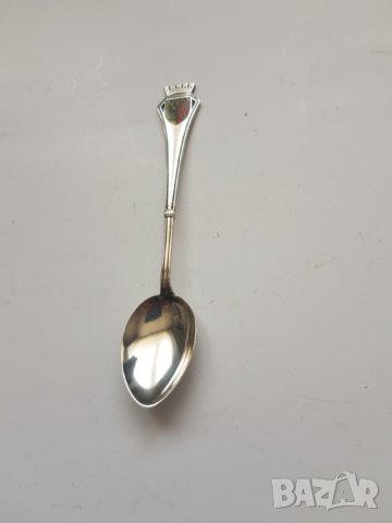 Сребърна колекционерска лъжичка за кафе, снимка 1