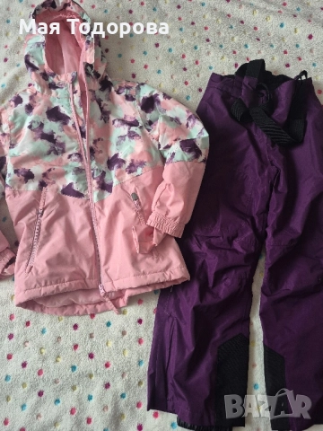 зимен комплект за момиче 122-128 размер 