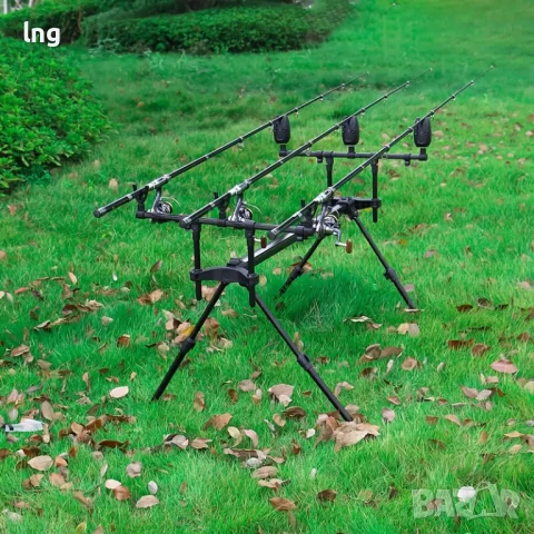 Стойка за Риболов JSFUN  – Идеални за Шарански Риболов!, снимка 5 - Такъми - 50927773
