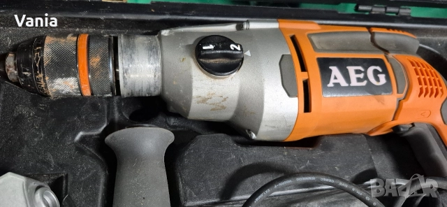 Бормашина AEG, снимка 3 - Бормашини - 52679425