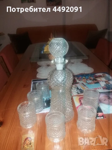 чаши с шише за спиртни напитки 