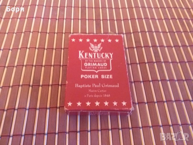 Карти KENTUCKY, снимка 4 - Карти за игра - 28123990