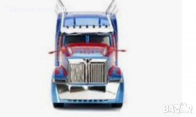 Метален камион трансформър Transformers Optimus Prime, снимка 4 - Коли, камиони, мотори, писти - 38893588