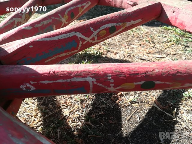 ретро колела от каруца-3бр-метал и дърво, снимка 14 - Колекции - 26549479