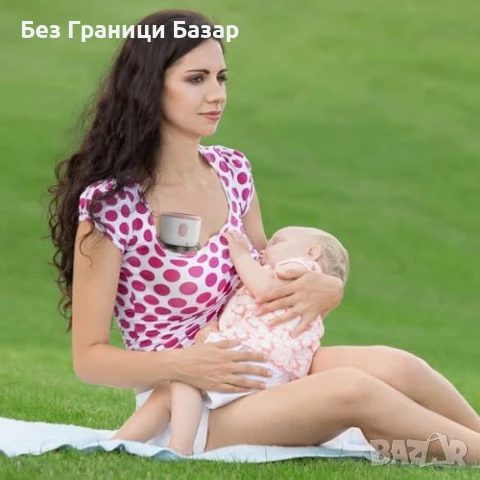 Нова Електрическа Безжична Помпа за Кърмене LCD 4 Режима 3 Вложки, снимка 6 - Помпи за кърма - 50746646