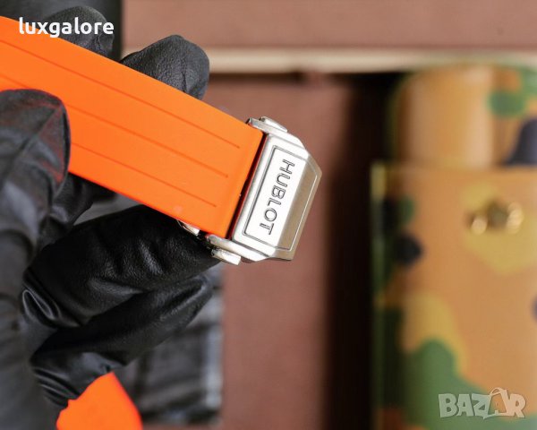 Мъжки часовник Hublot Big Bang Tourbillon Samuel Ross с автоматичен механизъм, снимка 6 - Луксозни - 43861985