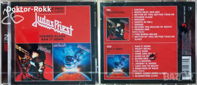 Judas Priest - оригинални запечатани дискове, снимка 3 - CD дискове - 47560544