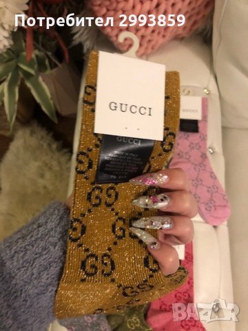 намалям*Чорапи Гучи*ламе 3/4+7/8*GUCCI, снимка 12 - Други - 35110380