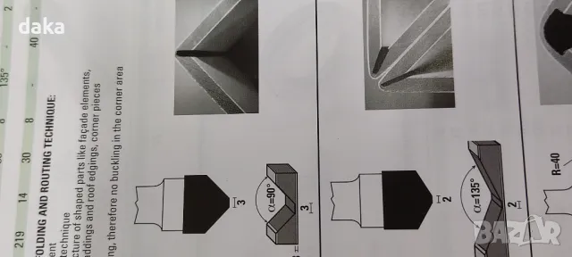 Фрезери за огъване на еталбонд, снимка 9 - Други машини и части - 47829660