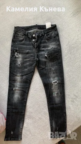 Дамски черни Дънки Dsquared 