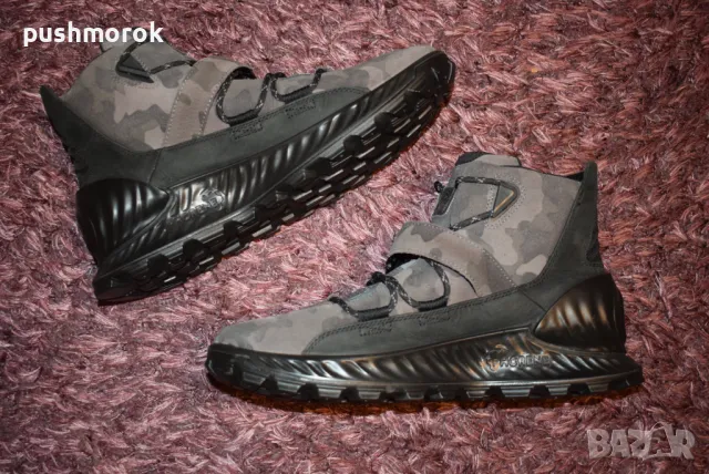 ECCO Men Exostrike Gore-tex/Waterproof Buckle Hiking Boot Sz EU42 US8.5 UK.5, снимка 11 - Мъжки боти - 48869896