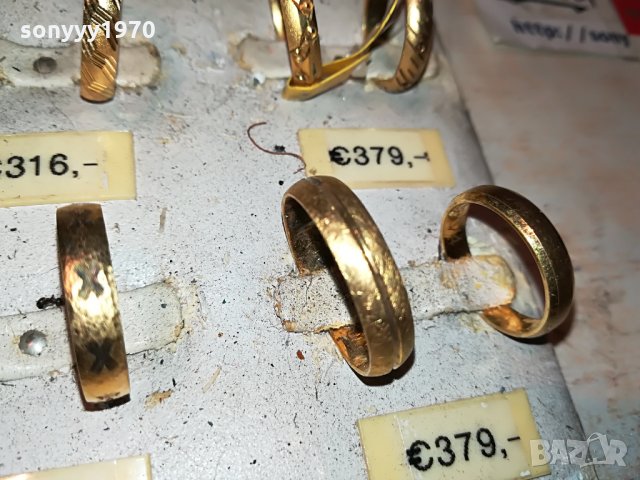 златни пРъстени-халки 39бр-внос германия 1007211949, снимка 13 - Антикварни и старинни предмети - 33482925