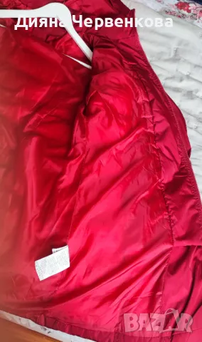 Дамско зимно яке с качулка, естествен косъм, цвят бордо от шушляк; 2XL÷3XL, снимка 11 - Якета - 48489290