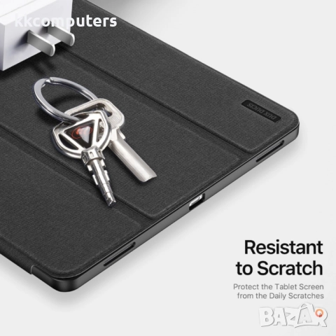 DUX DUCIS Калъф за Samsung Galaxy Tab S11 Ultra| Протектор | PU +TPU Stand, Auto Wake/Sleep |Цвят: Ч, снимка 5 - Калъфи, кейсове - 52086111
