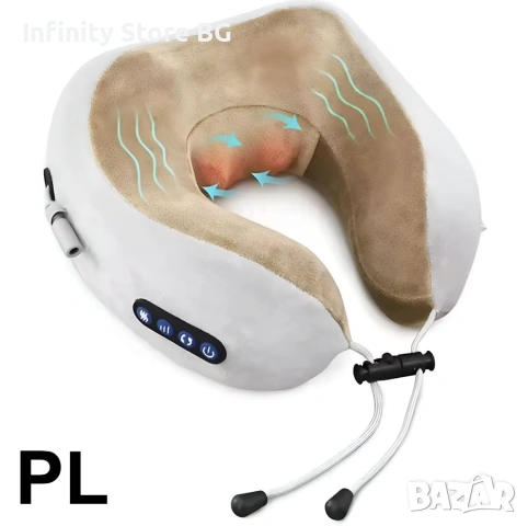 💆‍♂️✨ Комплект за релакс – масажор за крака с нагряване + масажираща възглавница ✨💆‍♀️, снимка 6 - Масажори - 53465040