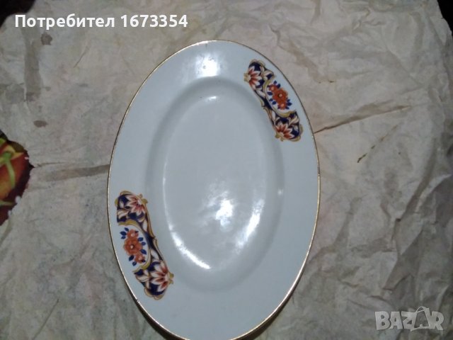Порцеланови плата, снимка 5 - Прибори за хранене, готвене и сервиране - 37800749