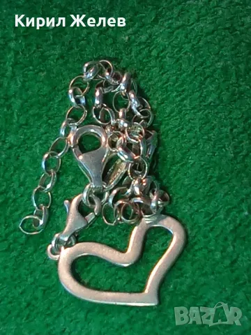 STEFANI ST. JACQUES 925 ITALY Маркова СРЕБЪРНА ГРИВНА СРЕБРО 925 с БЯЛА ПОЗЛАТА БУТИКОВО БИЖУ 45731, снимка 17 - Гривни - 46267807