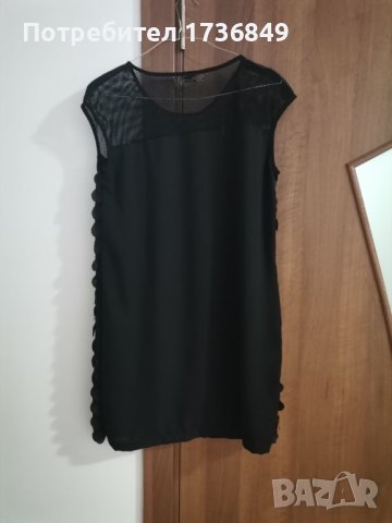 Черна рокля без ръкави , снимка 2 - Рокли - 43717333