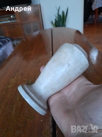 Стара мраморна ваза #2, снимка 3 - Вази - 44844928