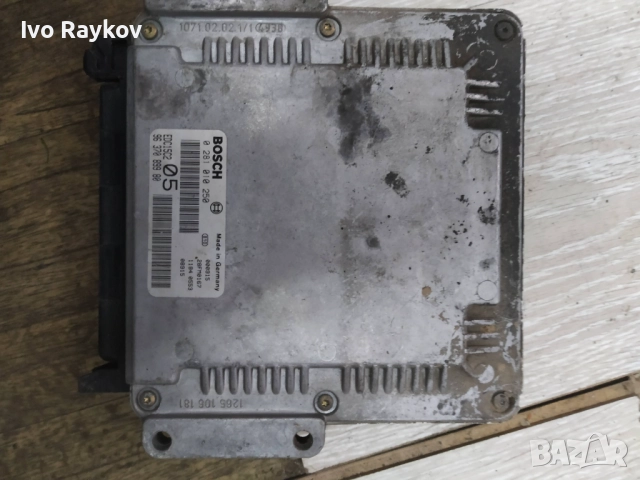 Компютър двигател за Peugeot 206 2.0 HDI 0281010250 , 9637089980, снимка 3 - Части - 52663040