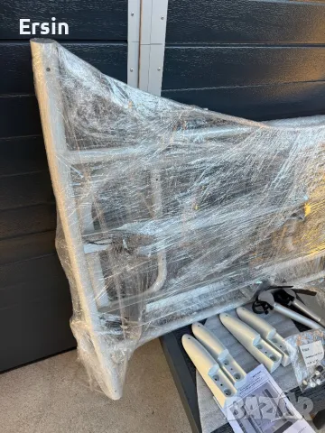 Оригинална стойка за 2 велосипеда  За Кемпер KNAUS SUN-TI05 Цвят : Бял  (чисто нов)  , снимка 10 - Къмпинг мебели - 50075407