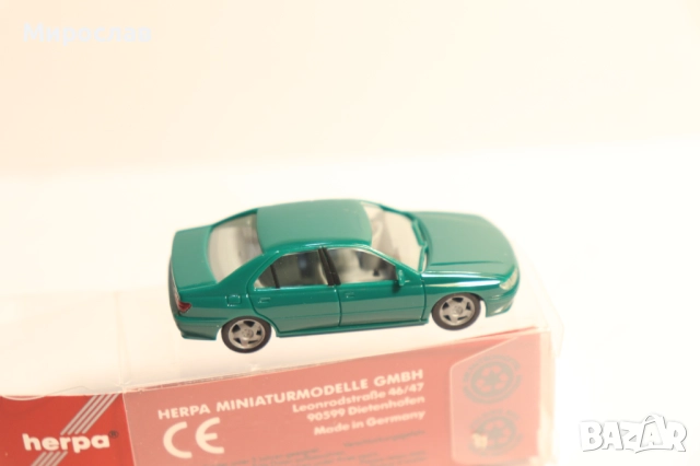 HERPA H0 1/87 PEUGEOT 406 МОДЕЛ КОЛИЧКА ИГРАЧКА, снимка 5 - Колекции - 51476615
