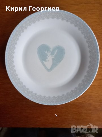 Красиво порцеланово плато "Елен ", снимка 1