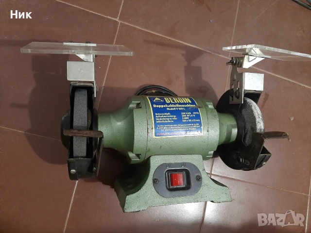 Шмиргел BERGIN V 150L, снимка 5 - Други инструменти - 50481410