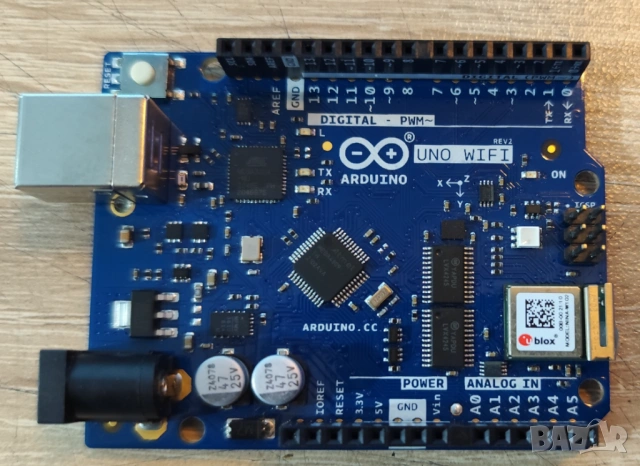 Arduino Uno WiFi Rev2 