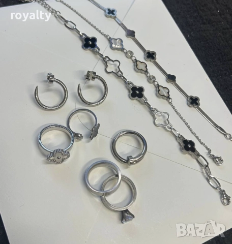 Комплекти от Медицинска Стомана , снимка 4 - Бижутерийни комплекти - 52884935