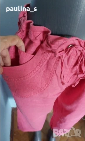 Винтидж / Два различни броя / Летни розови бермуди "American eagle" и "Marks & Spencer"  , снимка 17 - Къси панталони и бермуди - 46722628