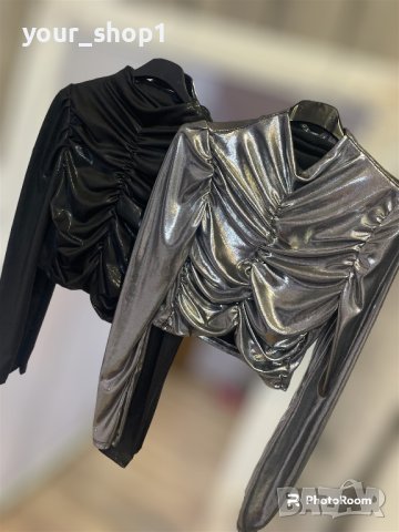 Елегантен топ блуза 2 цвята, снимка 1