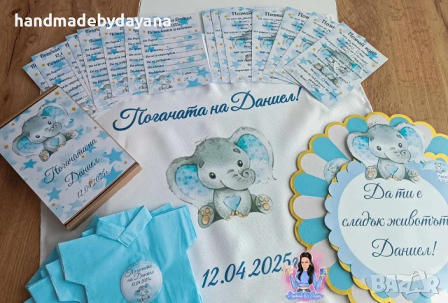 Украса за бебешка погача на тема по избор , снимка 3 - Други - 51261954