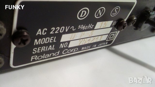 Roland Dep-3 Digital Effects Processor , снимка 13 - Синтезатори - 26287852