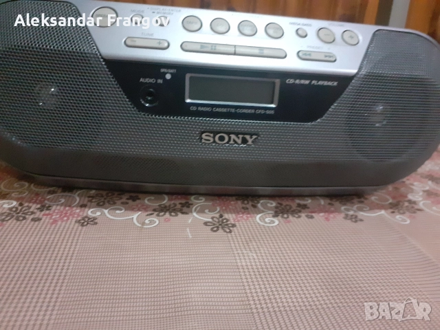 SONY CFD- S 05, снимка 4 - Радиокасетофони, транзистори - 52775033