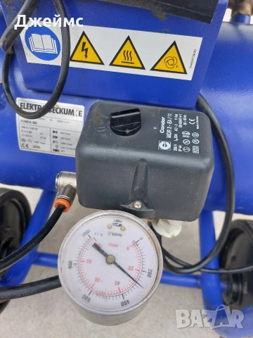 Двуглав компресор Metabo Elektra Beckum , снимка 12 - Компресори - 52659614