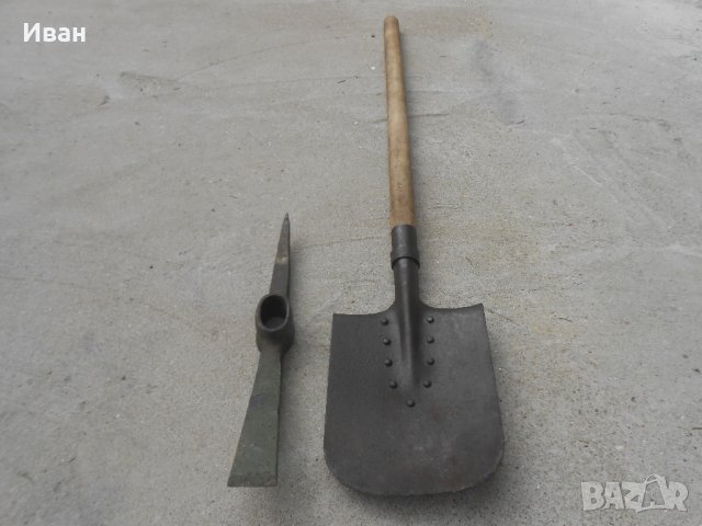 Военна кирка и лопата, снимка 2 - Градински инструменти - 32419133