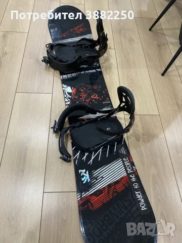 Сноуборд дъска К2 155 + Автомати Drake Fifty L, снимка 3 - Зимни спортове - 53105516