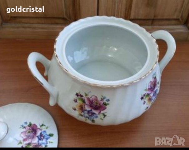 Стар български порцелан чинии супник , снимка 18 - Антикварни и старинни предмети - 35849431