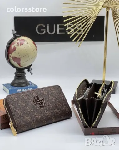 Кафяво портмоне Guess-VL101
