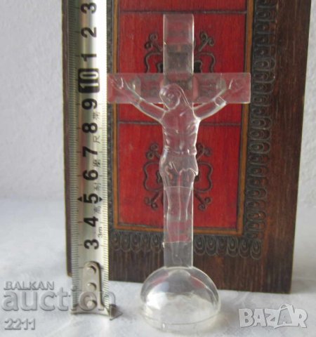  Прозрачен кръст, разпятие, религия, снимка 2 - Декорация за дома - 28872728
