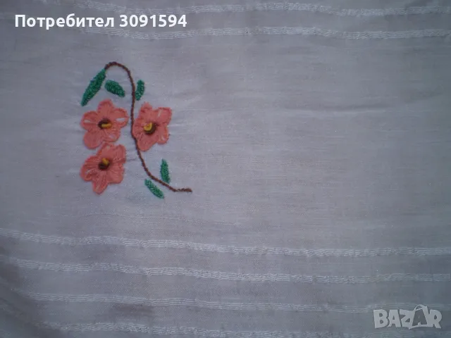 Винтич ръчно направена ръчно бродирана покривка кенар, снимка 12 - Антикварни и старинни предмети - 47259590