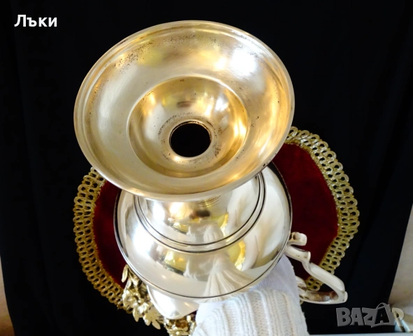 Викторианска бронзова кана за вино 1.2 кг. , снимка 11 - Антикварни и старинни предмети - 53478246