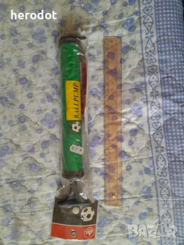 ръчна помпа за топка, колело    - 30 см, снимка 1