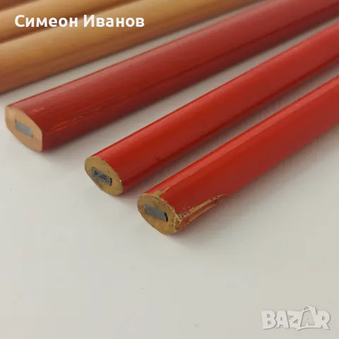 Лот от 6 броя дърводелски моливи Уста Кольо Great Wall и чехословашки #5835, снимка 10 - Колекции - 50094798