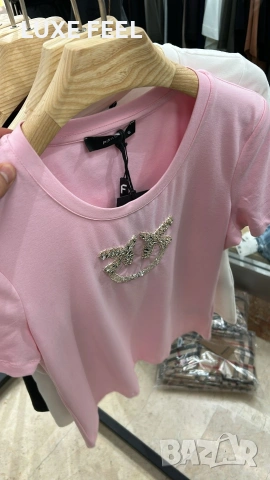 PINKO ✨ Дамски Памучни Тениски , снимка 3 - Тениски - 53515393