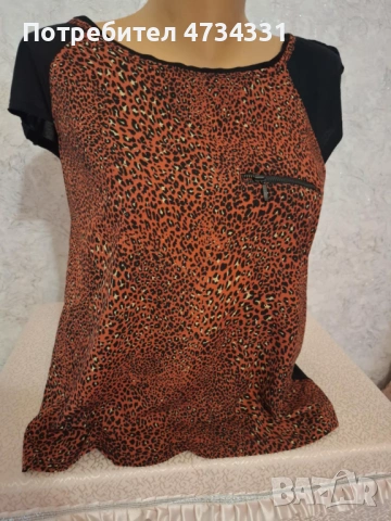 ZARA Тениска, снимка 4 - Тениски - 53479925