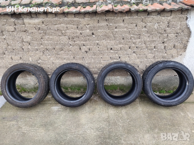 Продавам четири броя зимни гуми Kumho 235/50/18, снимка 2 - Гуми и джанти - 52445531