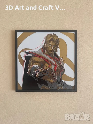 Релефна картина Adam Warlock – Marvel Rivals ✨, снимка 2 - Картини - 51115003